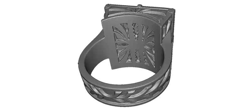Goldring als 3D-Modell