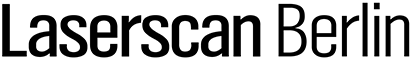 Logo Schriftzug Laserscan Berlin